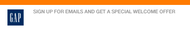 sign up for emails and get a special welcome offer!