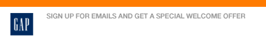 sign up for emails and get a special welcome offer!