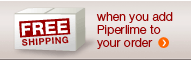 free shipping when you add piperlime to your order.