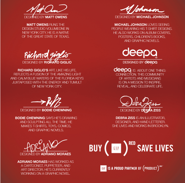 (product) red artist edition ts.
