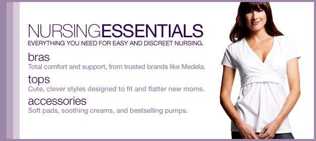 nursing essentials. everything you need for easy and discreet nursing.