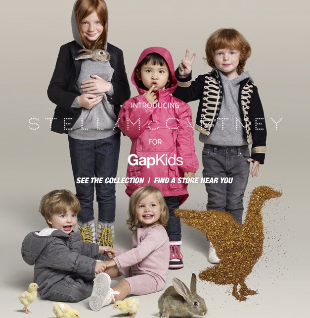introducing stella mccartney for gapkids
