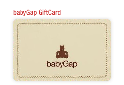 babygap giftcard. buy now.