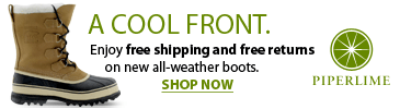 piperlime. cozy up. a cool front. enjoy free shipping and free returns on new all-weather boots. shop now.
