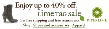 piperlime. enjoy up to 40% off. limetag sale. get free shipping and free returns too.