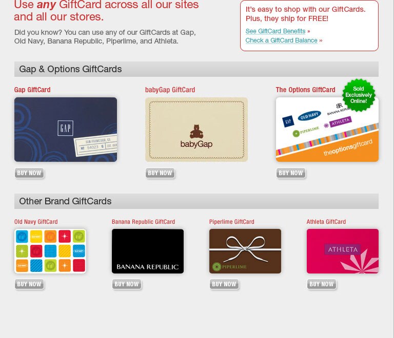 giftcards.