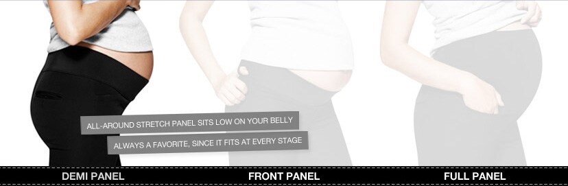 introducing the new premium pant collection, demi panel, front panel, full panel.