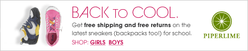 piperlime. back to cool. get free shipping and free returns on the latest sneakers (backpacks too!) for school.