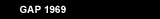 gap 1969.