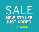 sale. new styles just added! shop sale.