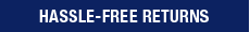 hassle-free returns