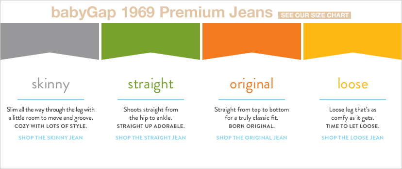 babyGap 1969 Premium Jeans