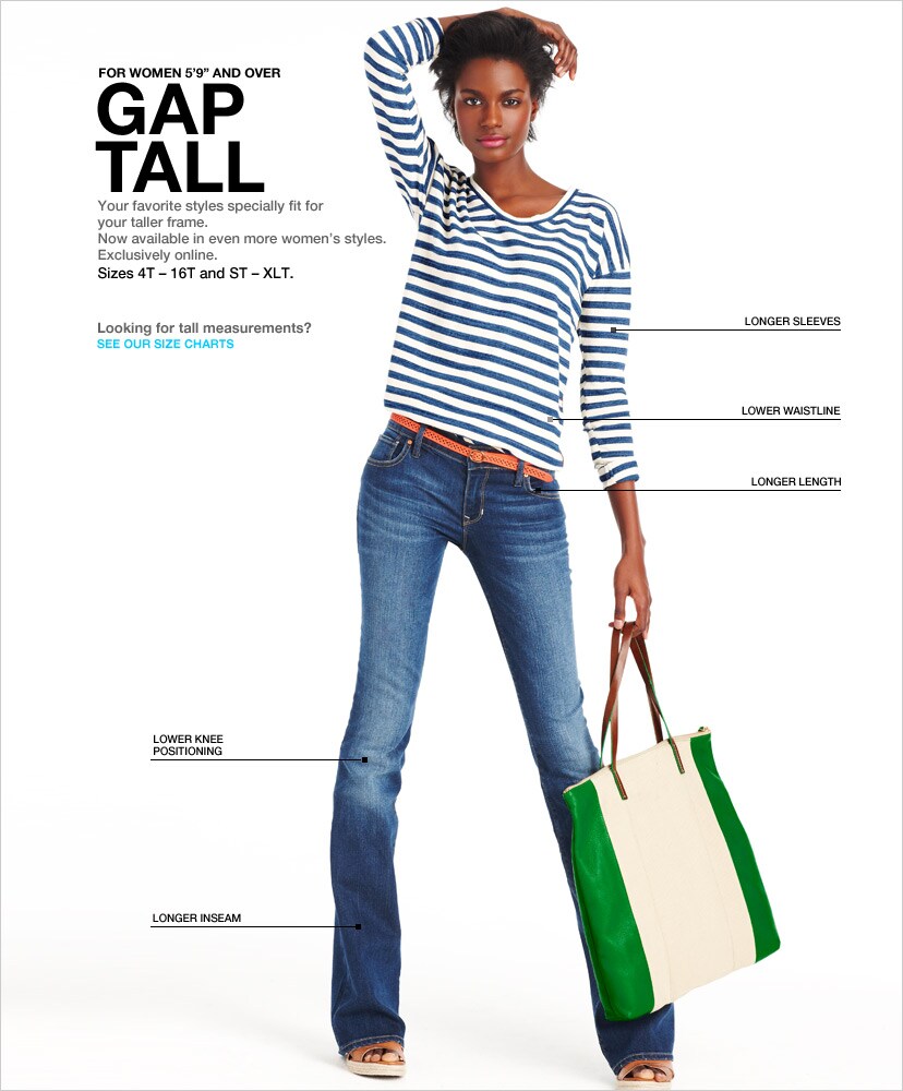 gap tall.