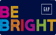 BE BRIGHT GAP gift card