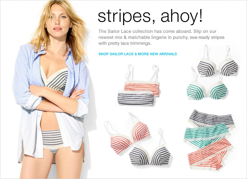 shop sailor lace & more new arrivals