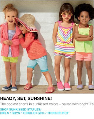 shop sunkissed staples