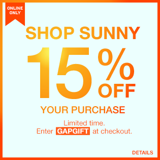 15% off your purchase