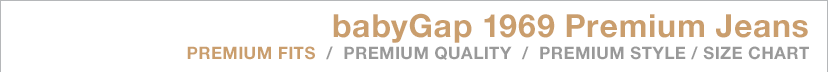 babyGap 1969 Premium Jeans