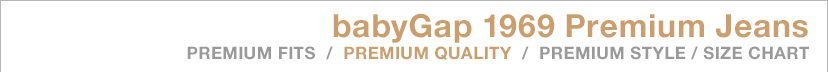 babyGap 1969 Premium Jeans