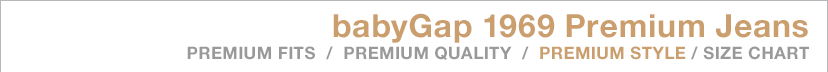 babyGap 1969 Premium Jeans