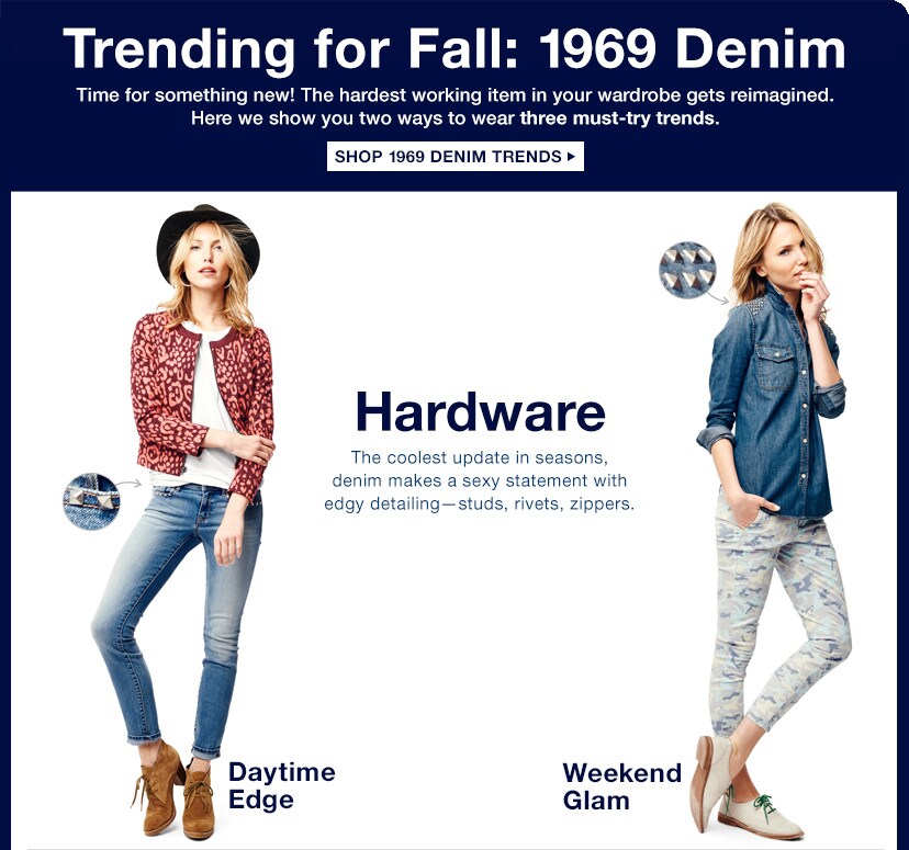 shop 1969 denim trends