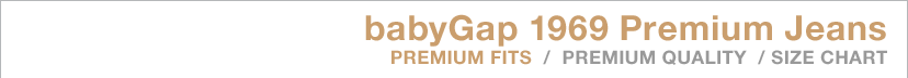 babyGap 1969 Premium Jeans