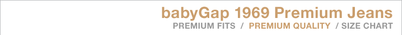 babyGap 1969 Premium Jeans