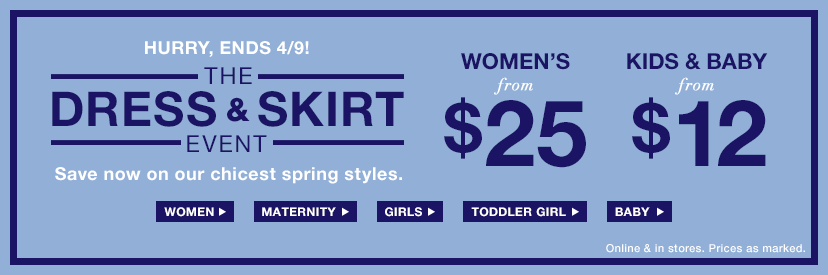 Shop Dress and Skirt
