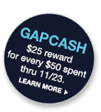 gap cash.