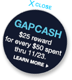 gap cash.