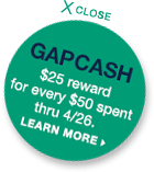 Gap Cash