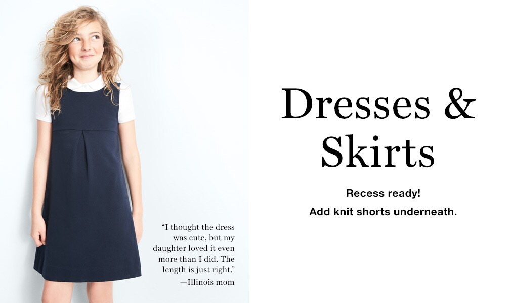 dresses and skirts