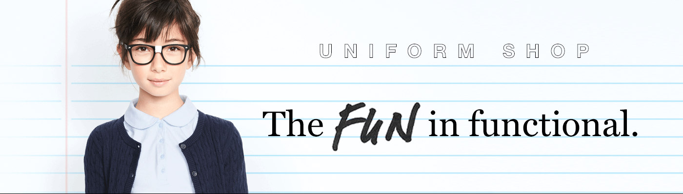 Shop kids uniforms