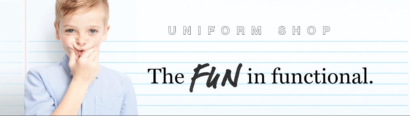 Shop kids uniforms