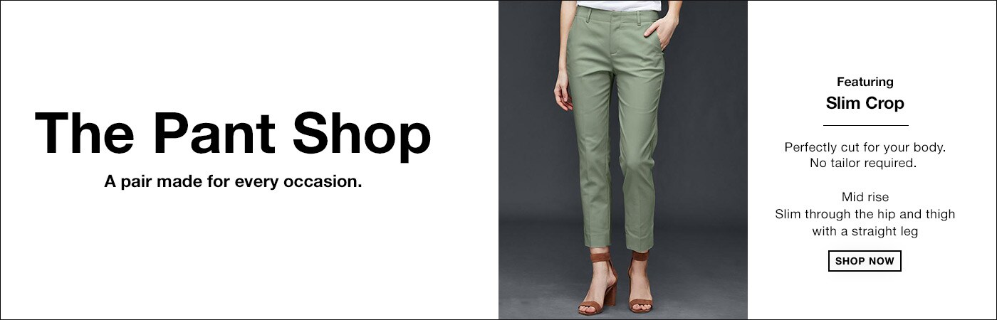 shop Slim Crop