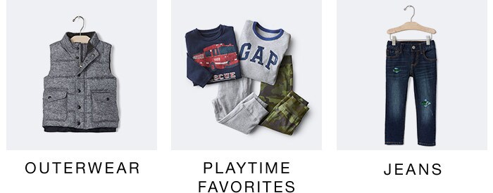 toddler boy categories
