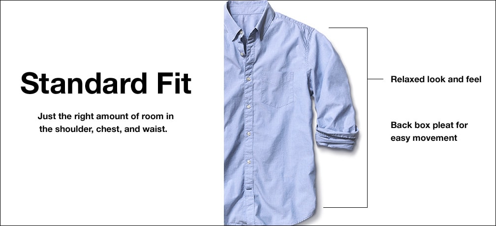 standard fit shirt