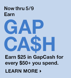using gap cash
