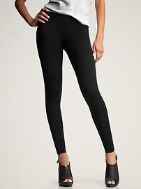 Stretch knit leggings
