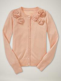 Rosette cardigan