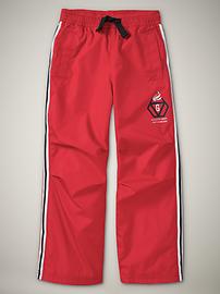 Logo warm-up pants