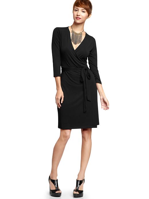 View large product image 1 of 1. Wrap dress