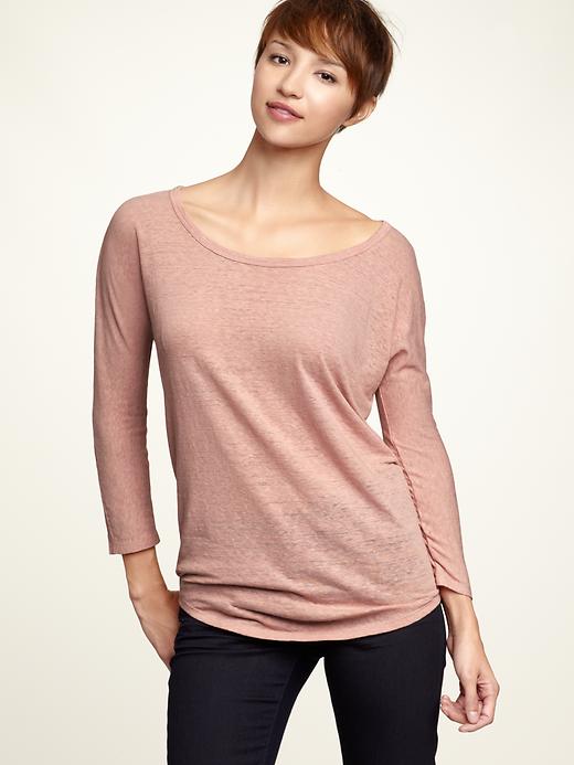 View large product image 1 of 1. Slim dolman top