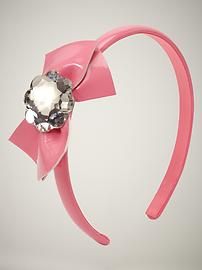 Flower gem headband