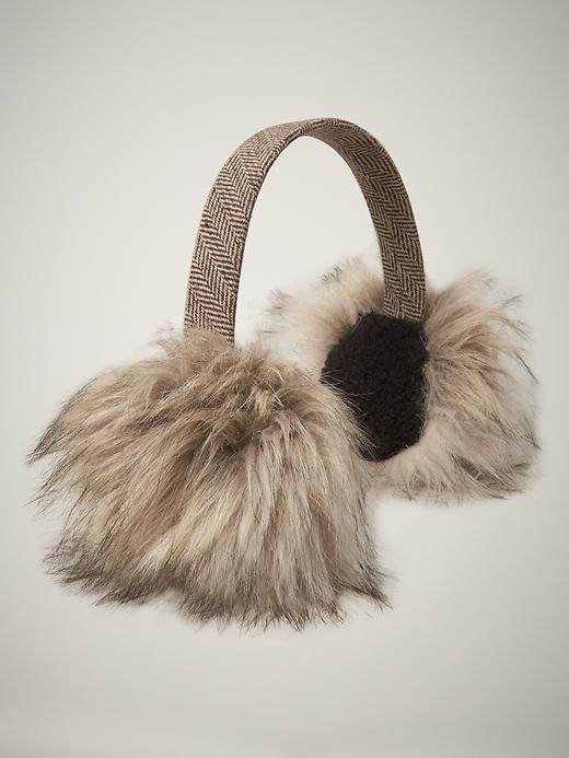 View large product image 1 of 1. Fur Earmuffs
