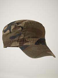 Canvas military hat