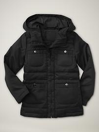 Puffed pocket jacket