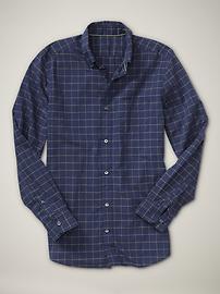 Neon check shirt
