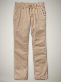 Straight chinos