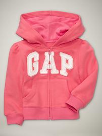 Sparkled arch logo hoodie
